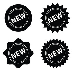 Set of sale stickers and promotional labels for advertising. Discount price tags for retail marketing. Special and best offer vector graphic elements collection isolated EPS 10
