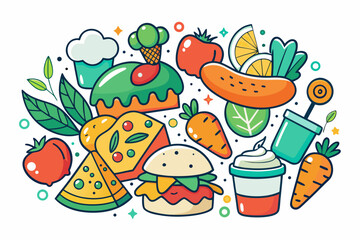 vegetables and fruit