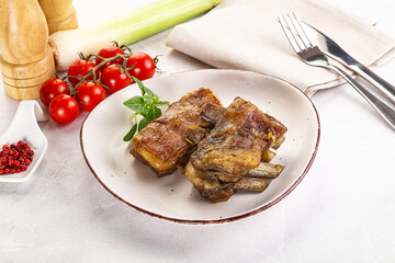 Roasted Lamb ribs with spices
