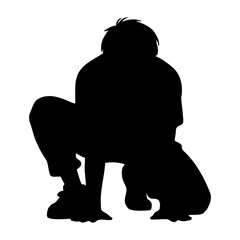 SILHOUETTE Sequence of Starting Positions for RUNNING