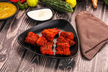 Indian cuisine - hot Fish Tikka