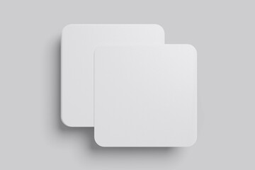 Coasters Square Mockup