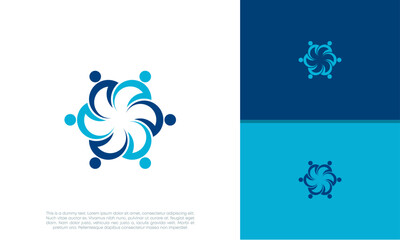 Human Resources Consulting Company, Global Community Logo	
