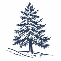 Christmas Tree Vector Icons Bundle | Silhouette, Line Art, Decorative Ornaments, Doodle & Modern Holiday Set