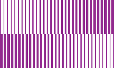 Half tone gradient line pupple and white pattern. Fading gradient background. vertical thik to thin abstract geometric texture with parallel stripes