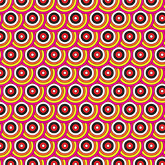 4.	Seamless Japanese Wave Pattern Illustration