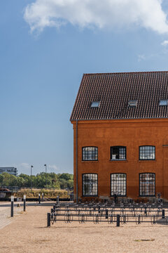 Modern and Historic architecture of Copenhagen, Denmark. 