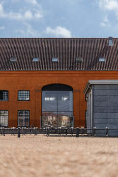 Modern and Historic architecture of Copenhagen, Denmark. 