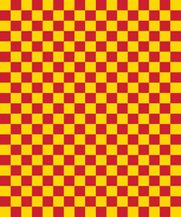 Red and Gold Christmas Checkered Background Festive Pattern