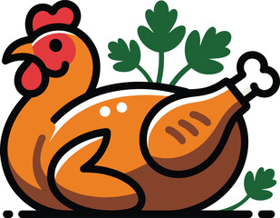 Abstract geometric composition with vibrant color palette and clean typography