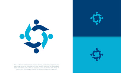 Human Resources Consulting Company, Global Community Logo	
