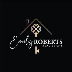 Luxury Real Estate Logo Vector Art, Icons, and Graphics.