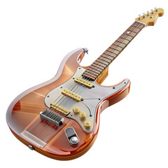 Fototapeta premium Pearl White Electric Guitar