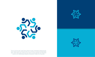 Human Resources Consulting Company, Global Community Logo	
