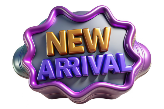 New Arrival Badge Promotion