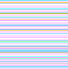 Soft, delicate pastel colors Colorful straight thin narrow horizontal stripes Abstract geometric linear pattern Minimalist design