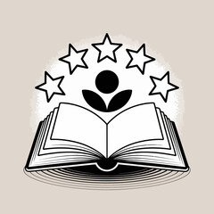 education, knowledge, book, learning, success, achievement, icon, study, wisdom, teaching, training, reading, literacy, school, academy, university, college, scholarship, research, classroom, instruct