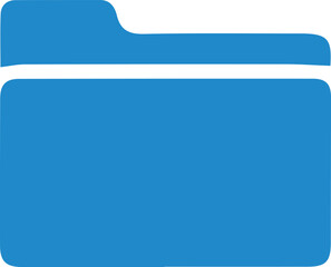 Business Folder Icon &ndash; 3D Office File Management Symbol