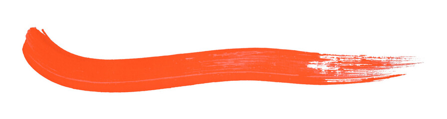 red watercolor background. Artistic hand paint. Isolated on transparent background.