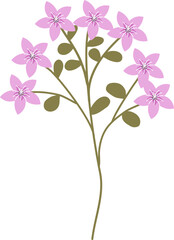 Cute Flower Illustration