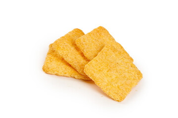 Handmade Crispy Millet Crackers with Pepper Flakes - Healthy Crunchy Snack Food
