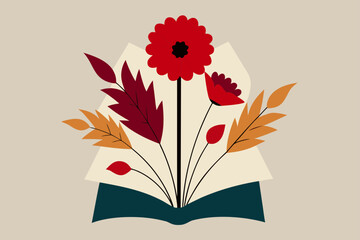 this image showcases an open book repurposed as a 