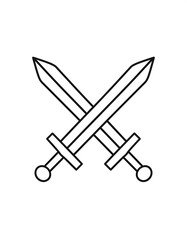 Two Swords Crossed
