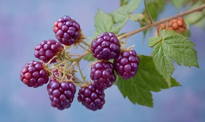 Mystic Blackberry A Textured Design On An Abstract Dark Purple Background 