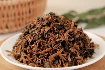 Traditional Chinese Preserved Cabbage and Plum Dish with Shaoxing Wine - Homemade Fermented Vegetables