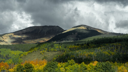 mountain landscape in the morning