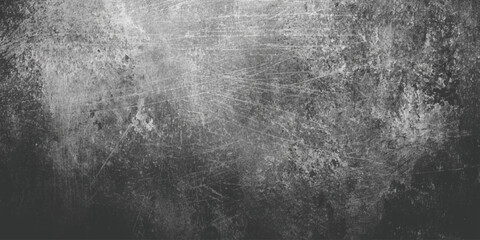 The texture grunge is rough and worn, with a pattern of fine scratches, smudges, and faded spots. The center of the image is brighter and lighter gray.
