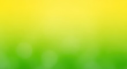 A blurred image of a green and yellow gradient background with a few white bokeh circles.