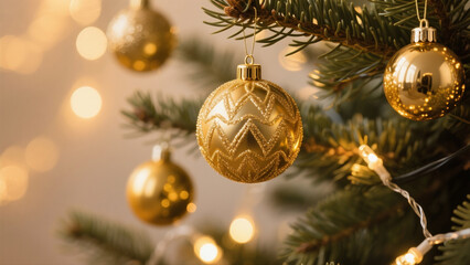Christmas decoration on a tree