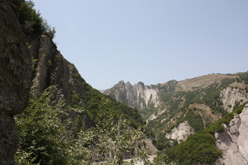 Naklejka premium mountain in the mountains