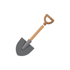 shovel isolated on white background