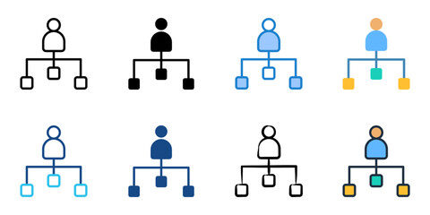 Status icon set multiple style collection 
