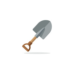 shovel isolated on white background