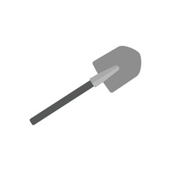 shovel isolated on white background