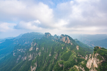 Fototapeta premium Wangmangling, Taihang Mountains, Lingchuan County, Jincheng, Shanxi