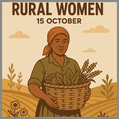 ChatGPT said:

"Celebrate International Day of Rural Women with empowering flyer design, honoring strength, resilience, and community contributions.