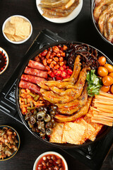 Liuzhou Luosifen Hot Pot with Snails Duck Feet and Spicy Noodles Traditional Chinese Cuisine