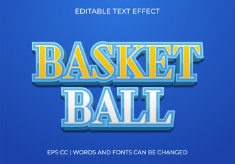 Editable Basketball Girl, Bold 3D Typography Design for Promotional Banners