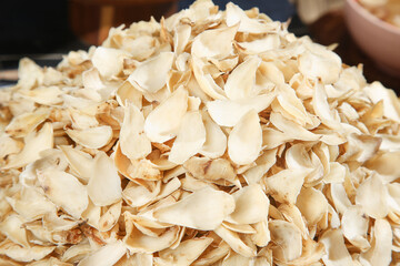 Dried Lily Petals and Herbs Natural Medicine Ingredients Traditional Tonic Material
