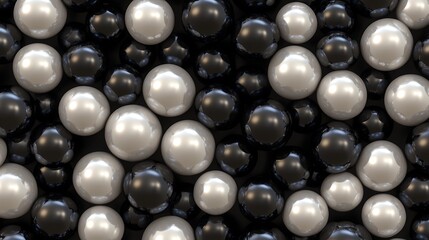 Stylish Black Wallpaper With Glossy Texture