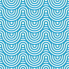 Transparent Abstract Seamless Circle Geometric Pattern 