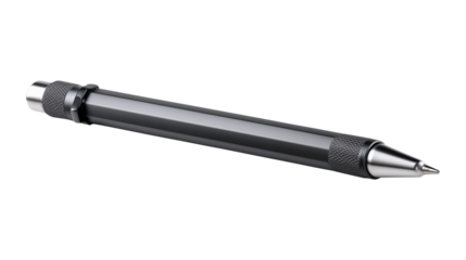 legant metallic pen isolated