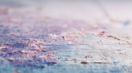 Naklejka premium Close-up of textured surface with blended hues of blue, pink, purple, and white