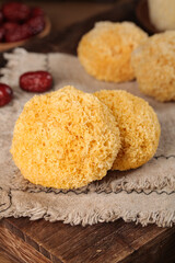 Natural Sea Sponges on Linen Cloth - Organic Bath Spa Products Still Life