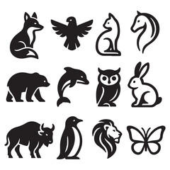 Animal vector design art line art 