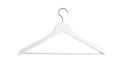 White wooden coat hanger (2)